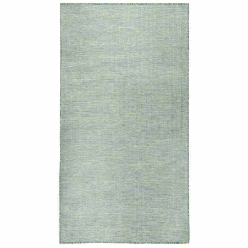 Load image into Gallery viewer, Vidaxl buitenkleed platgeweven 80x150 cm turquoise
