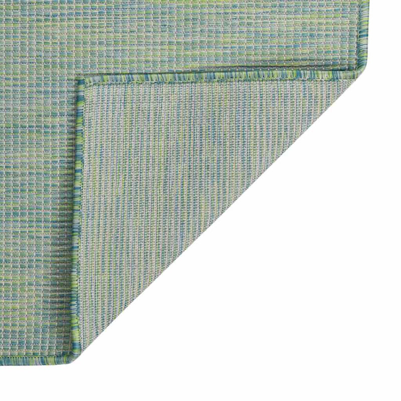Load image into Gallery viewer, Vidaxl buitenkleed platgeweven 200x280 cm turquoise
