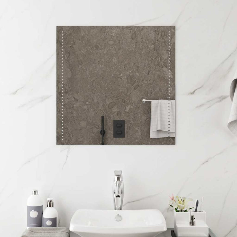 Afbeelding laden in galerijviewer, Vidaxl badkamerspiegel led 60x60 cm