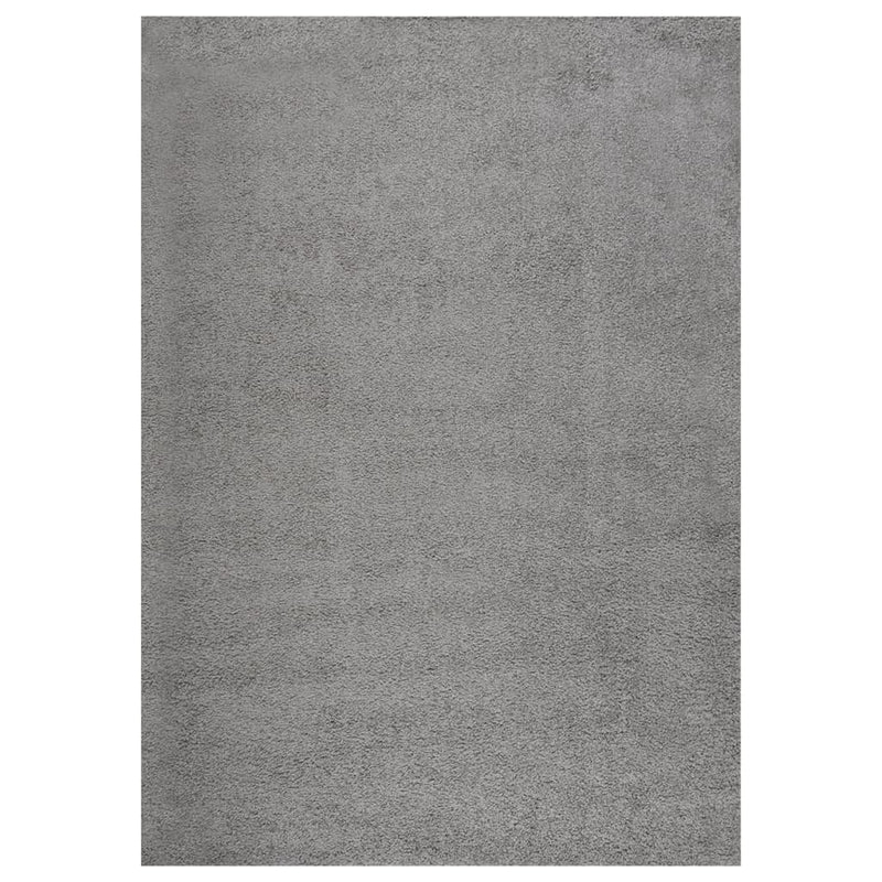 Load image into Gallery viewer, Vidaxl vloerkleed shaggy hoogpolig 120x170 cm grijs