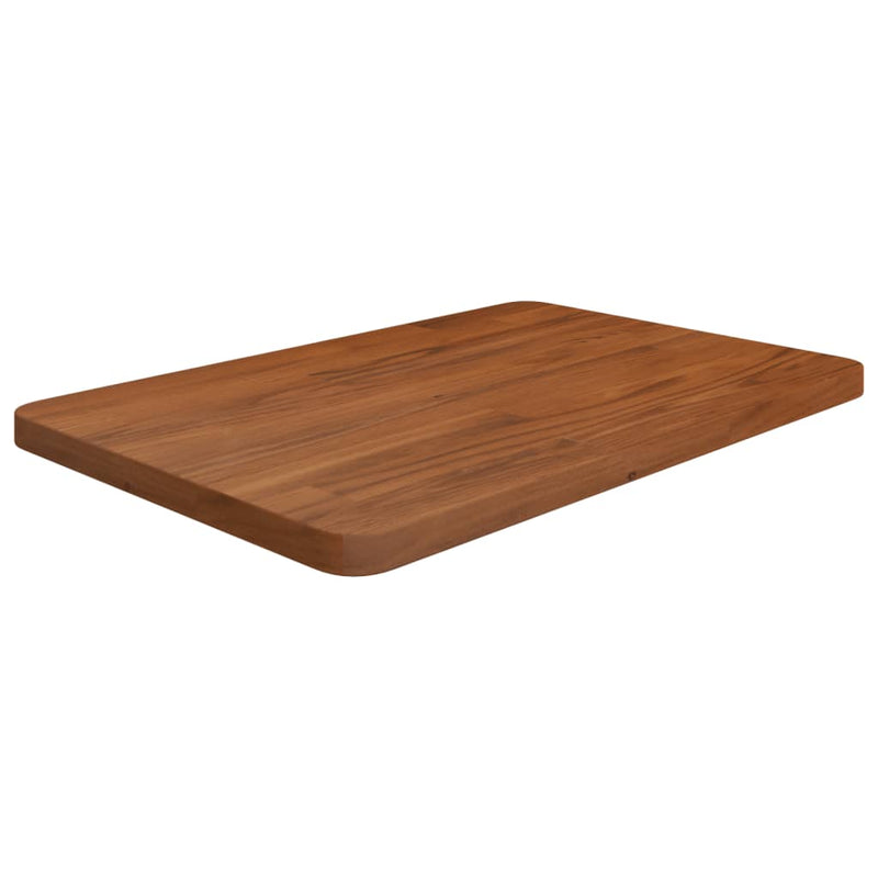 Load image into Gallery viewer, Vidaxl wastafelblad 60x40x2,5cm behandeld massief hout donkerbruin