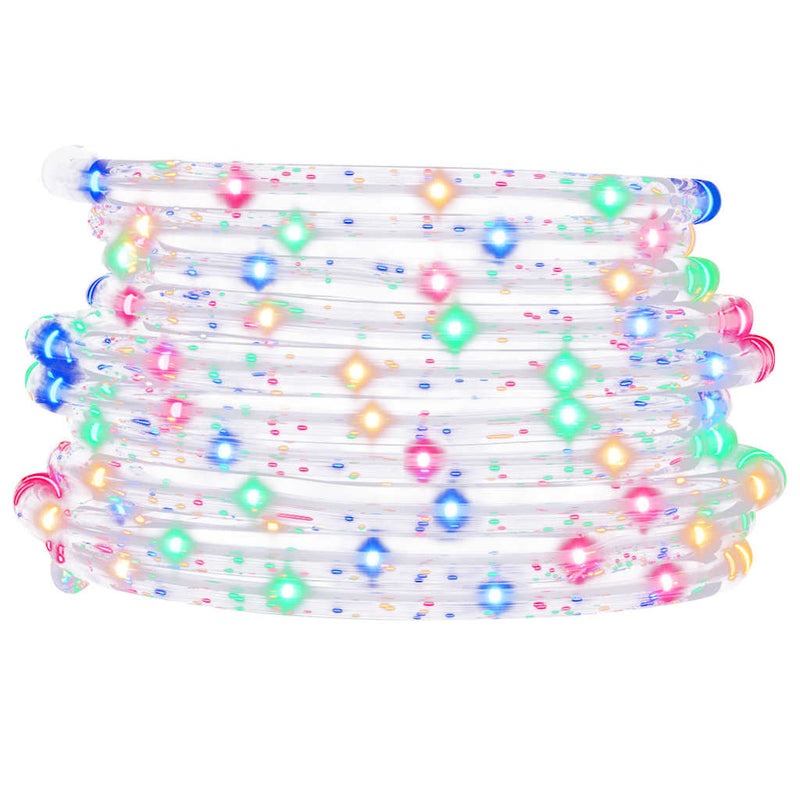 Load image into Gallery viewer, Vidaxl lichtslinger met 240 led's meerkleurig 10 m pvc