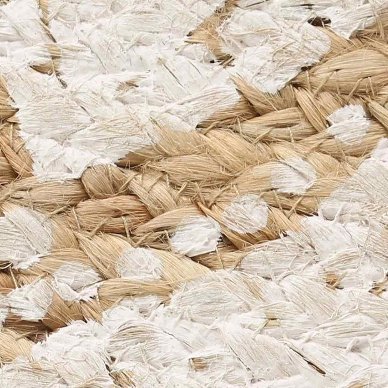 Load image into Gallery viewer, Vidaxl tapijt met print rond 180 cm gevlochten jute