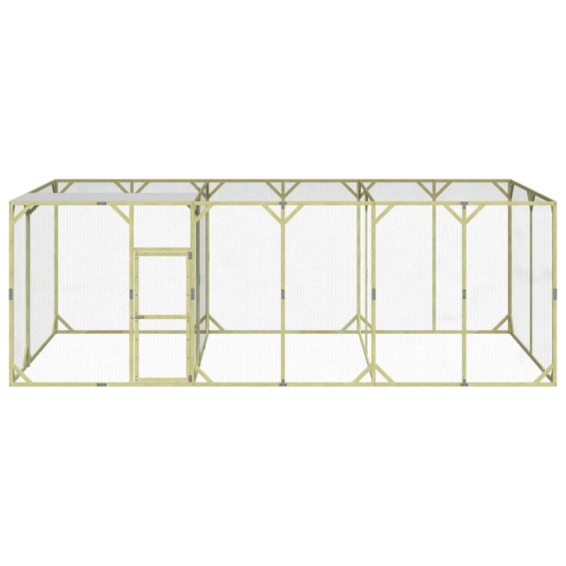 Load image into Gallery viewer, VidaXL Kippenhok 600x300x200 cm geïmpregneerd massief grenenhout