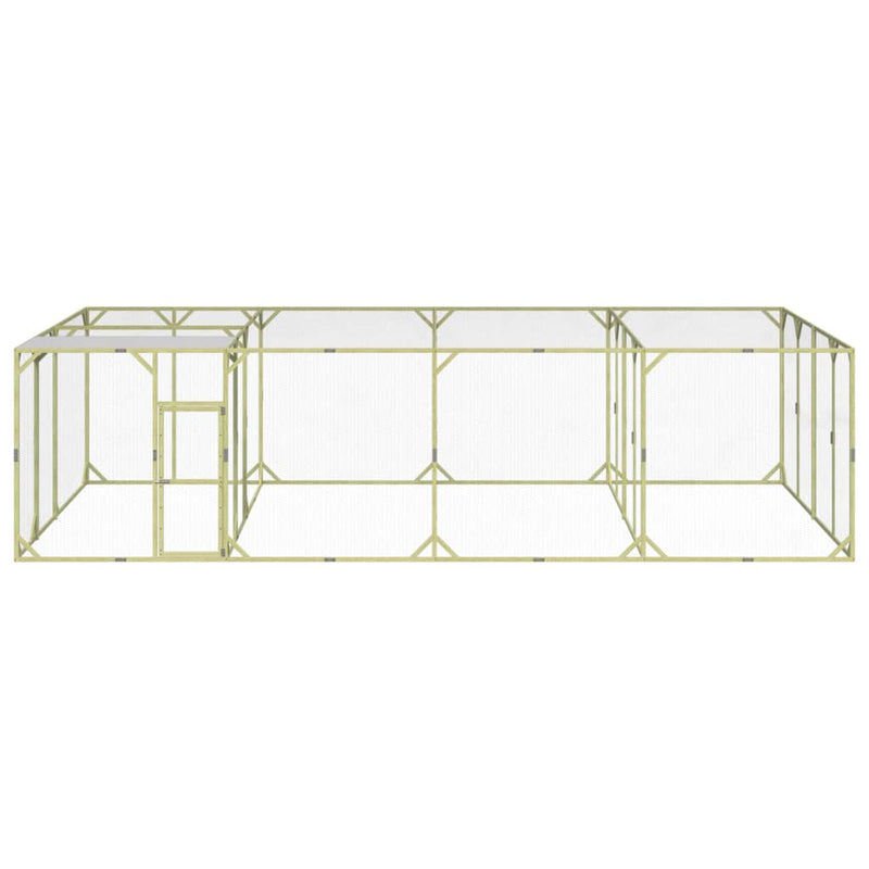 Load image into Gallery viewer, VidaXL Kippenhok 800x400x200 cm geïmpregneerd massief grenenhout