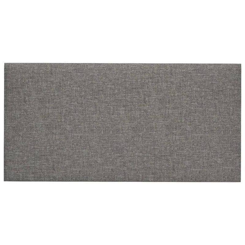 Load image into Gallery viewer, Vidaxl wandpanelen 12 st 2,16 m² 60x30 cm stof lichtgrijs