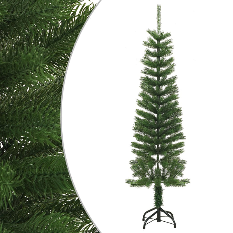 Load image into Gallery viewer, Vidaxl kunstkerstboom met standaard smal 150 cm pe