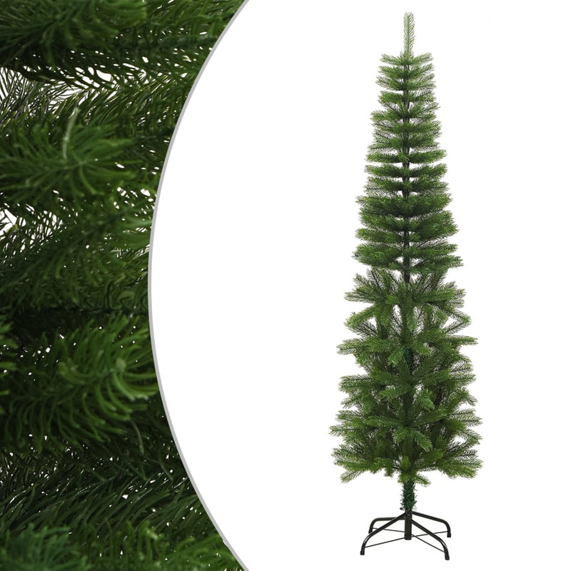 Afbeelding laden in galerijviewer, Vidaxl kunstkerstboom met standaard smal 180 cm pe