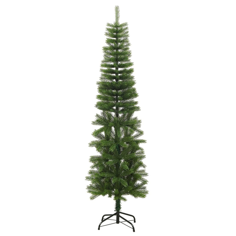 Afbeelding laden in galerijviewer, Vidaxl kunstkerstboom met standaard smal 180 cm pe