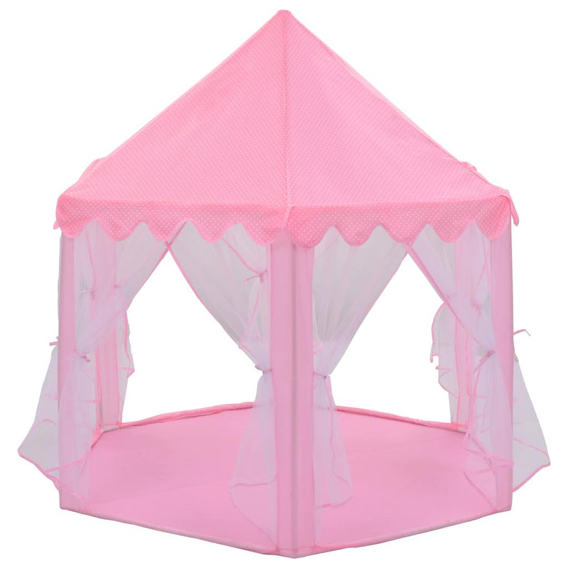 Load image into Gallery viewer, VidaXL Prinsessenspeeltent met 250 Ballen 133x140 cm roze