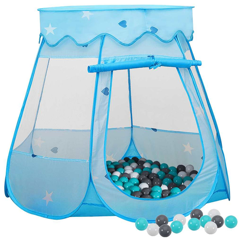 Load image into Gallery viewer, Vidaxl kinderspeeltent met 250 ballen 102x102x82 cm blauw