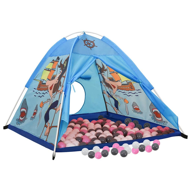 Load image into Gallery viewer, Vidaxl kinderspeeltent met 250 ballen 120x120x90 cm blauw