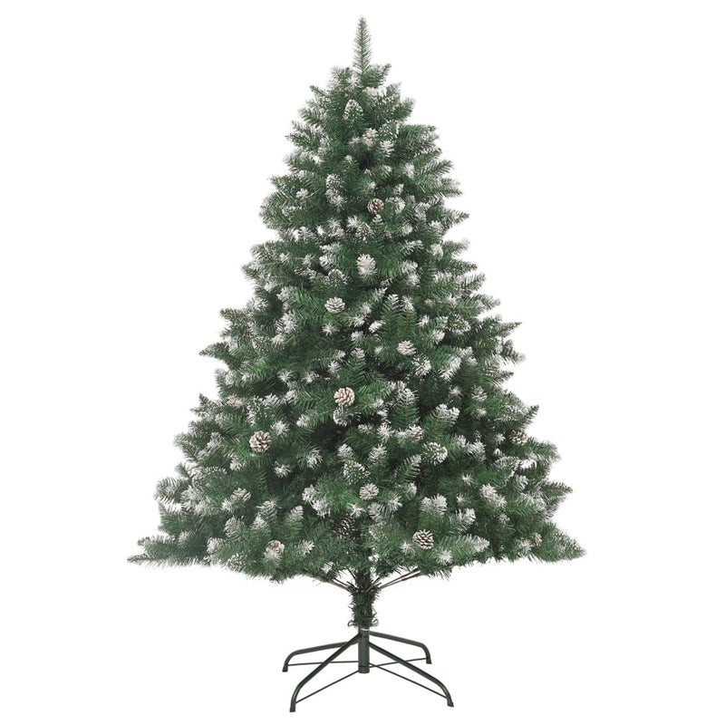 Afbeelding laden in galerijviewer, Vidaxl kunstkerstboom met standaard 210 cm pvc