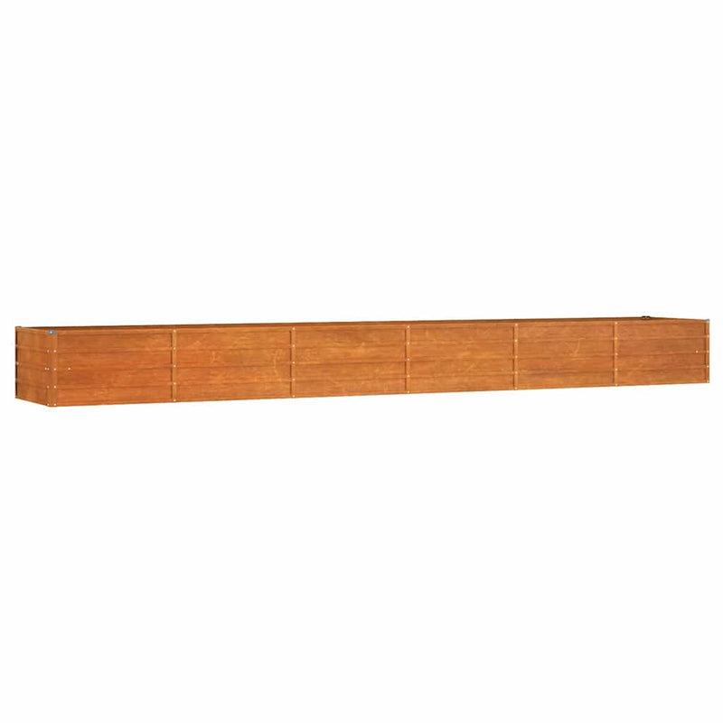 Load image into Gallery viewer, Vidaxl plantenbak verhoogd 480x80x45 cm cortenstaal roestig