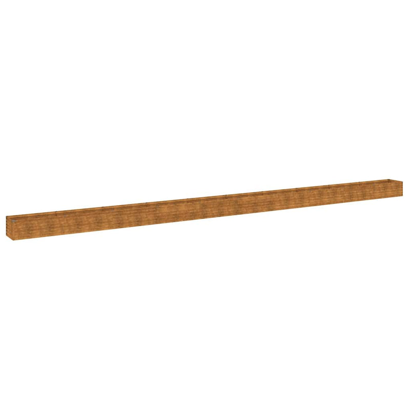 Load image into Gallery viewer, Vidaxl plantenbak verhoogd 960x50x36 cm cortenstaal