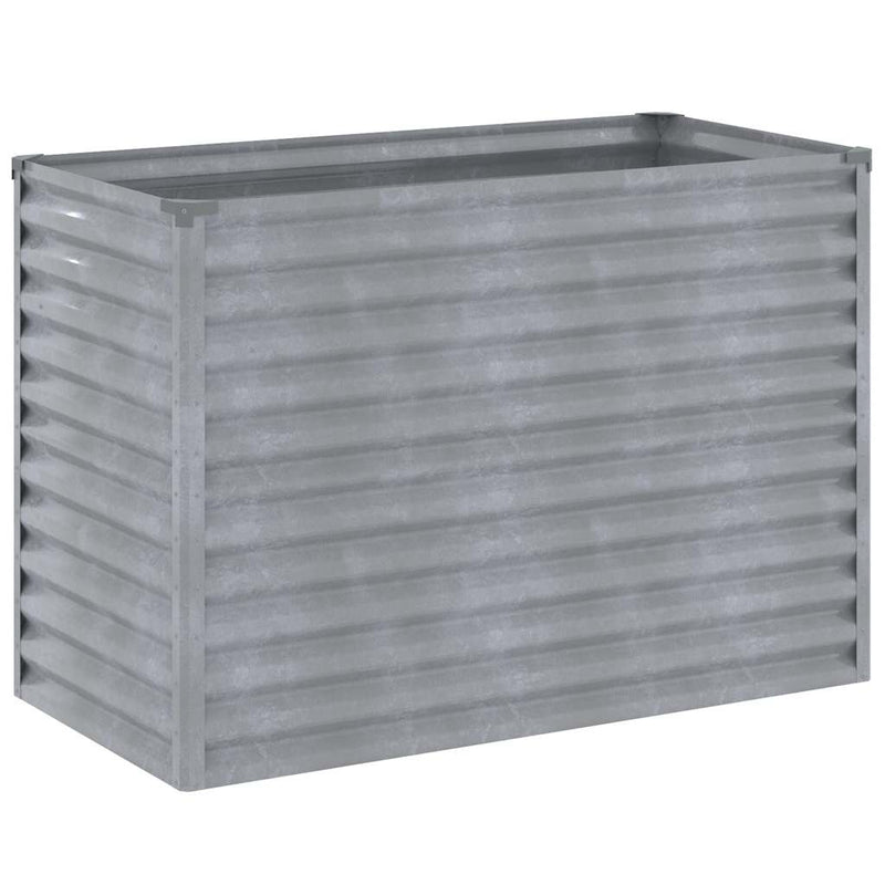 Load image into Gallery viewer, Vidaxl verhoogde tuinbak 100x50x69 cm cortenstaal
