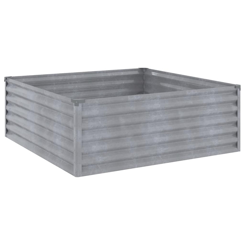 Load image into Gallery viewer, Vidaxl plantenbak verhoogd 100x100x36 cm cortenstaal