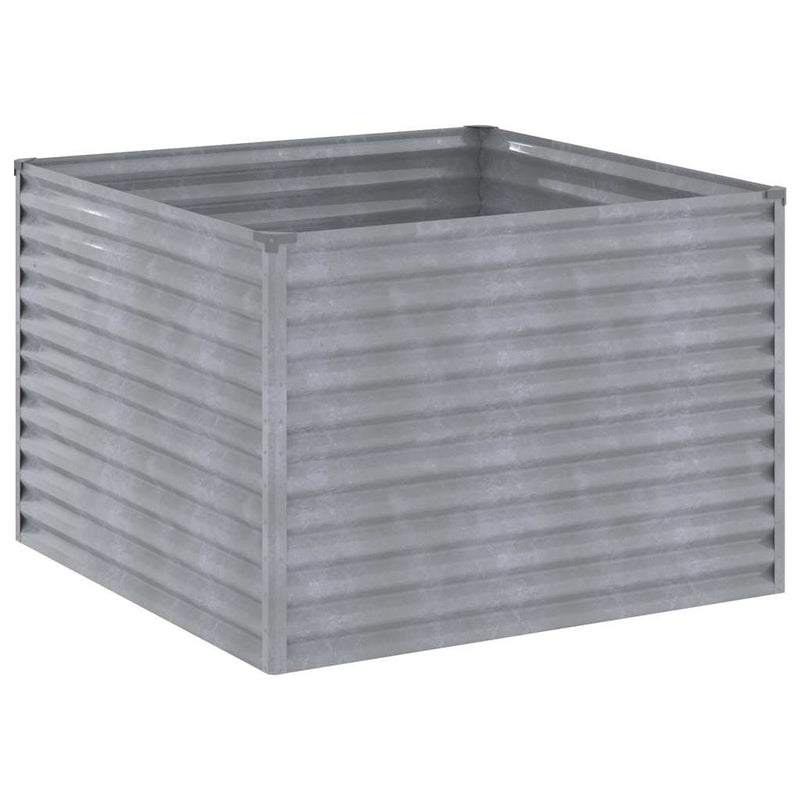 Load image into Gallery viewer, VidaXL Plantenbak verhoogd 100x100x69 cm cortenstaal