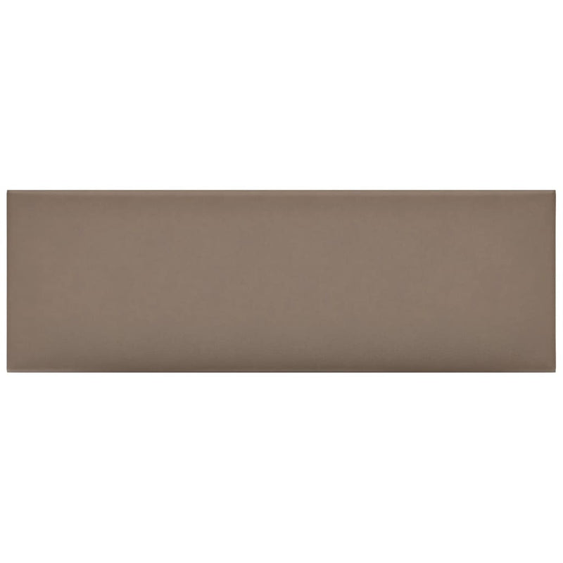 Load image into Gallery viewer, Vidaxl wandpanelen 12 st 3,24 m² 90x30 cm kunstleer cappuccinokleurig