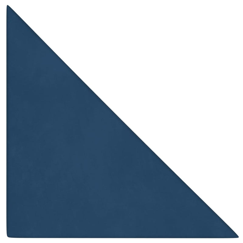 Load image into Gallery viewer, VidaXL Wandpanelen 12 st 0,54 m² 30x30 cm fluweel blauw