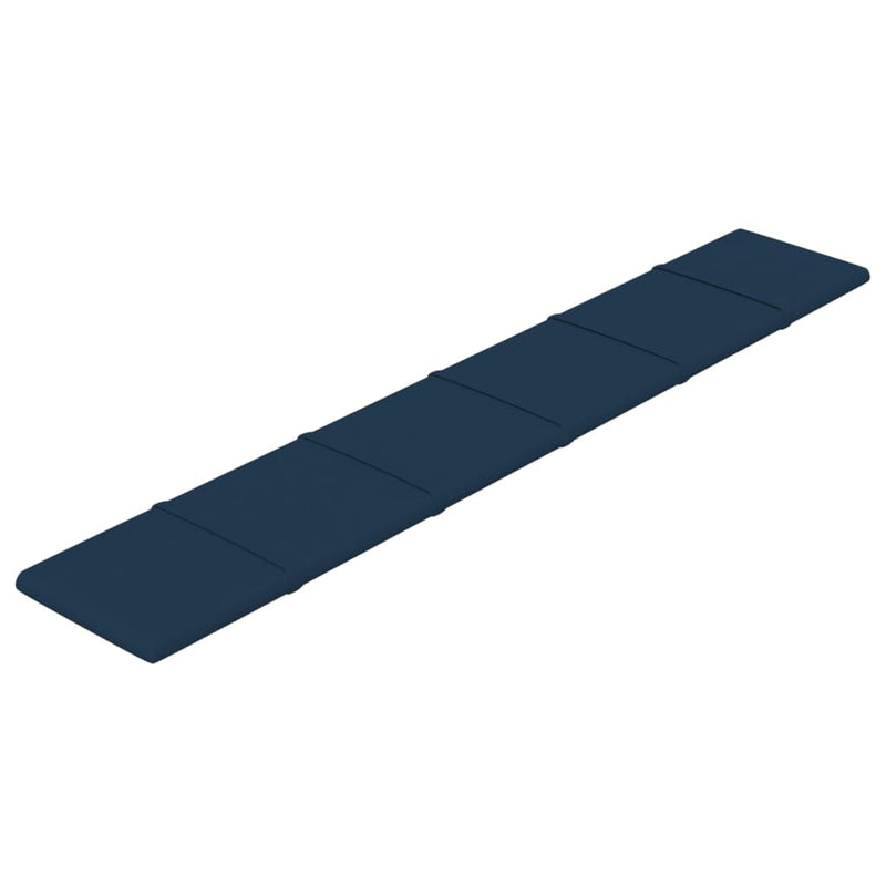 Load image into Gallery viewer, Vidaxl wandpanelen 12 st 1,62 m² 90x15 cm fluweel blauw