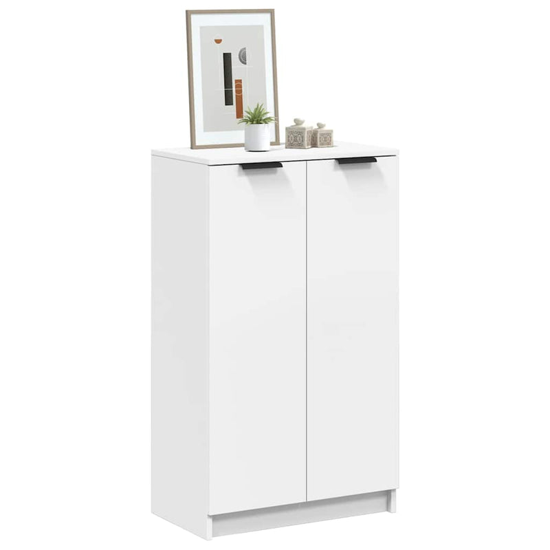 Load image into Gallery viewer, Vidaxl schoenenkast 59x35x100,5 cm bewerkt hout wit