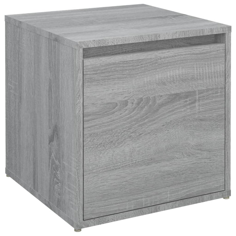 Load image into Gallery viewer, VidaXL Opbergbox met lade 40,5x40x40 cm bewerkt hout grijs sonoma eik
