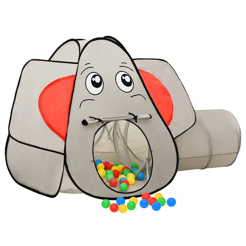 Load image into Gallery viewer, Vidaxl kinderspeeltent olifant 174x86x101 cm grijs