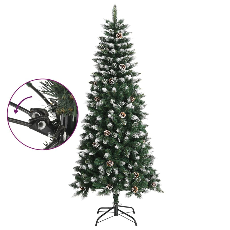 Load image into Gallery viewer, Vidaxl kunstkerstboom met standaard 150 cm pvc groen