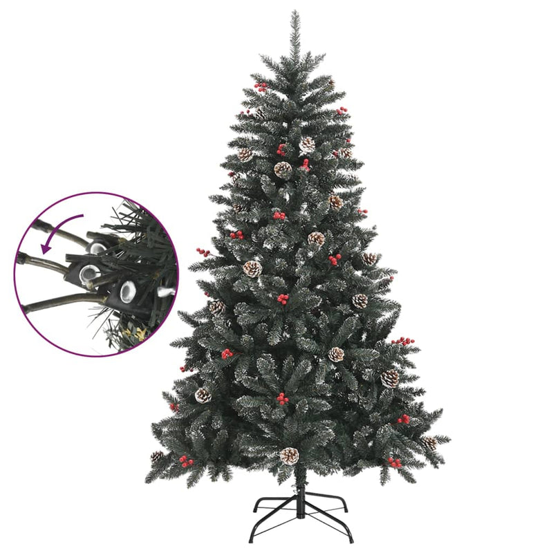 Load image into Gallery viewer, VidaXL Kunstkerstboom met standaard 120 cm PVC groen