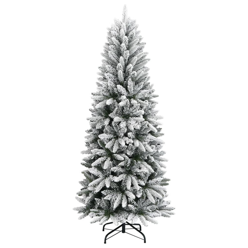 Load image into Gallery viewer, Vidaxl kunstkerstboom met sneeuw 150 cm pvc en pe