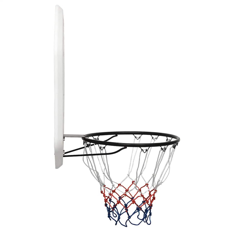 Load image into Gallery viewer, Vidaxl basketbalbord 109x71x3 cm polyetheen wit