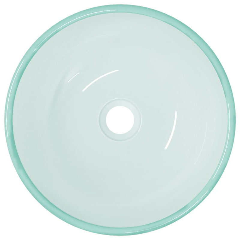 Load image into Gallery viewer, Vidaxl wasbak 35x12 cm gehard glas mat