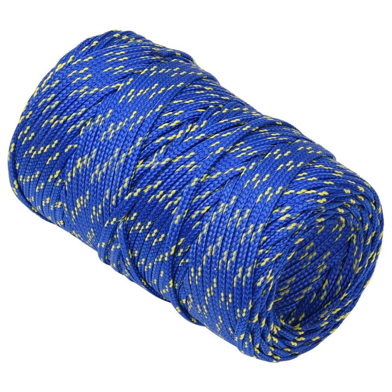 Load image into Gallery viewer, Vidaxl boottouw 2 mm 250 m polypropyleen blauw
