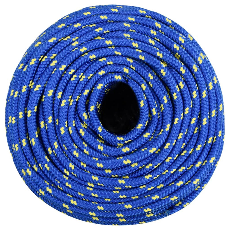 Load image into Gallery viewer, Vidaxl boottouw 8 mm 250 m polypropyleen blauw