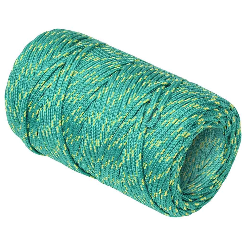 Load image into Gallery viewer, Vidaxl boottouw 2 mm 50 m polypropyleen groen