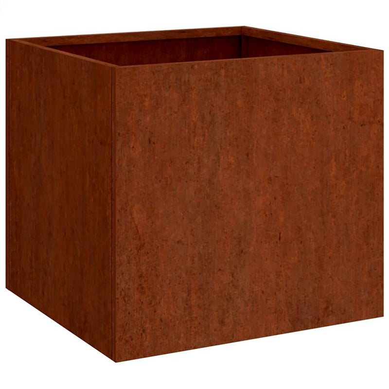 Afbeelding laden in galerijviewer, Vidaxl plantenbak 42x40x39 cm cortenstaal