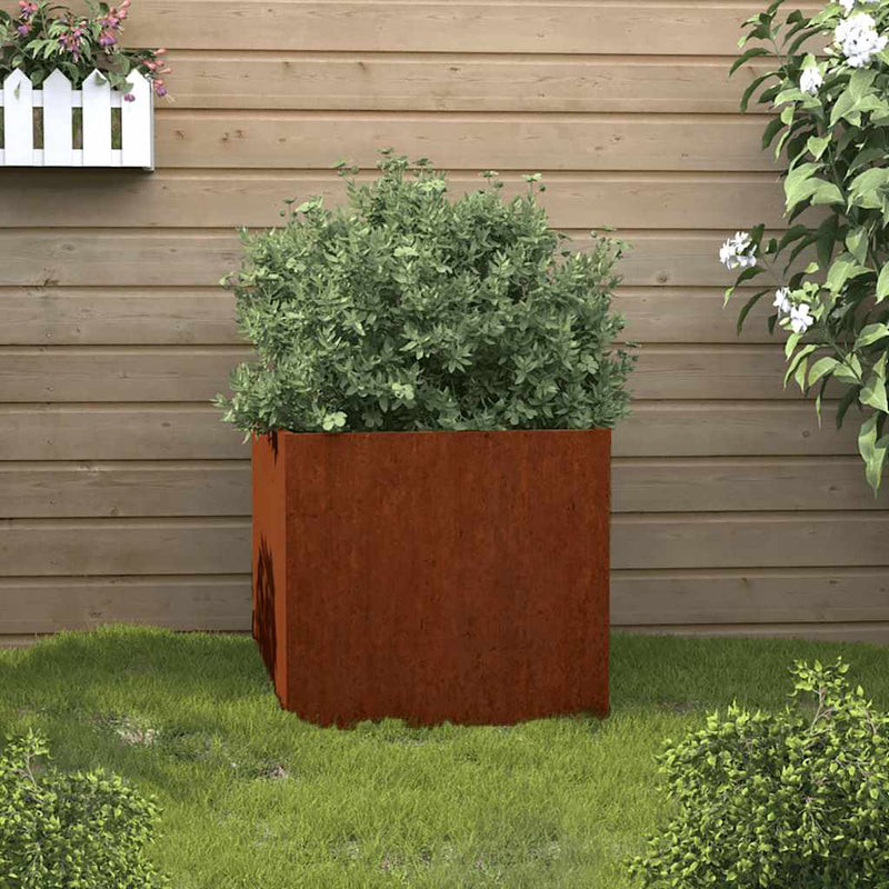 Load image into Gallery viewer, Vidaxl plantenbak 42x40x39 cm cortenstaal