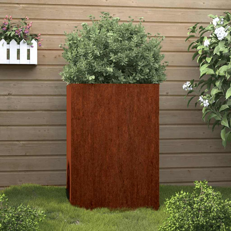 Load image into Gallery viewer, Vidaxl plantenbak 52x48x75 cm cortenstaal