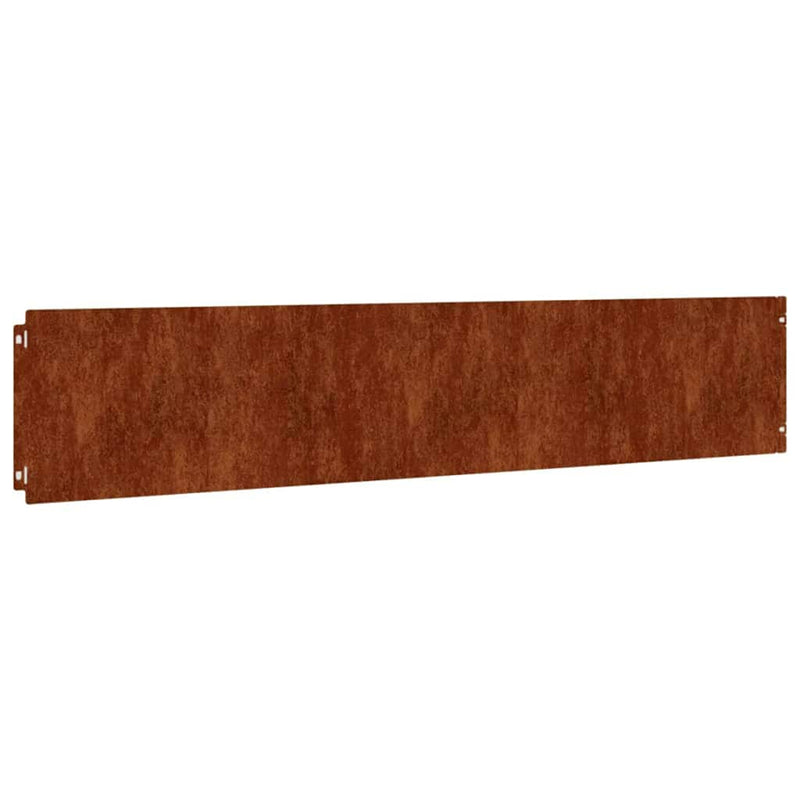 Load image into Gallery viewer, Vidaxl gazonranden 10 stuks 20x103 cm flexibel cortenstaal