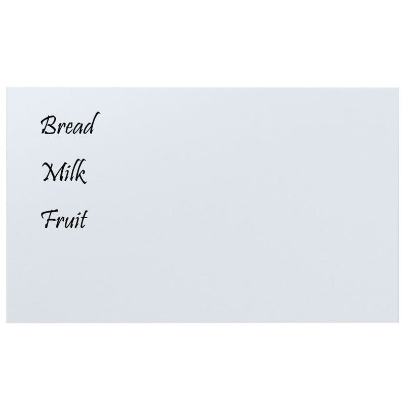 Load image into Gallery viewer, VidaXL Magneetbord wandgemonteerd 100x60 cm gehard glas wit