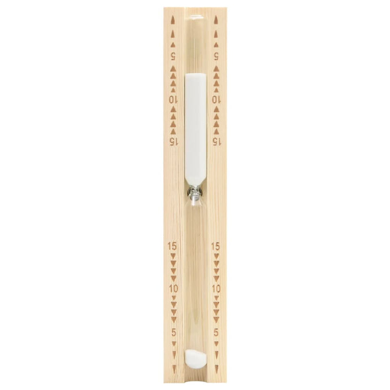 Load image into Gallery viewer, Vidaxl saunazandloper 15 minuten massief grenenhout