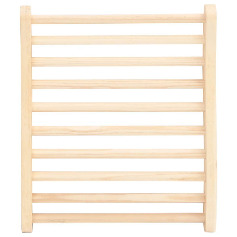 Load image into Gallery viewer, Vidaxl saunarugsteun massief grenenhout