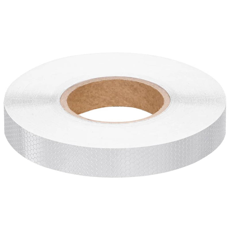 Load image into Gallery viewer, Vidaxl reflecterende tape 2,5 cm x 50 m pvc wit