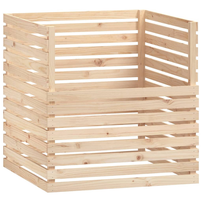 Load image into Gallery viewer, Vidaxl compostbak 100x100x102 cm massief grenenhout