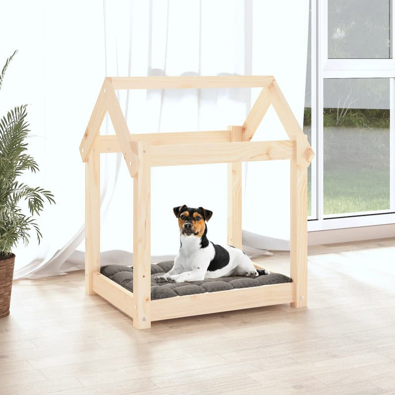 Load image into Gallery viewer, Vidaxl hondenmand 61x50x70 cm massief grenenhout