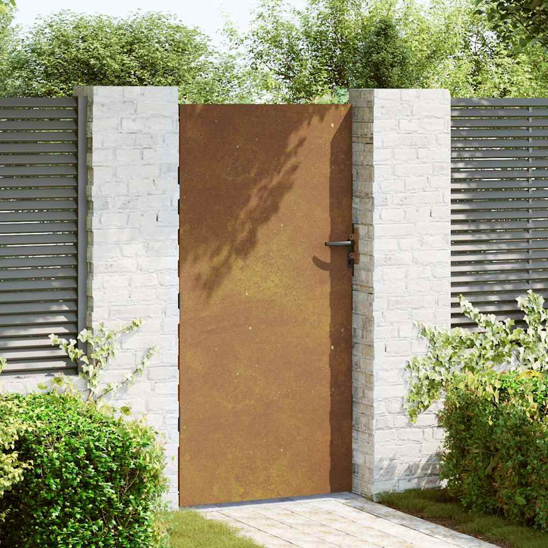 Load image into Gallery viewer, Vidaxl poort 85x175 cm cortenstaal