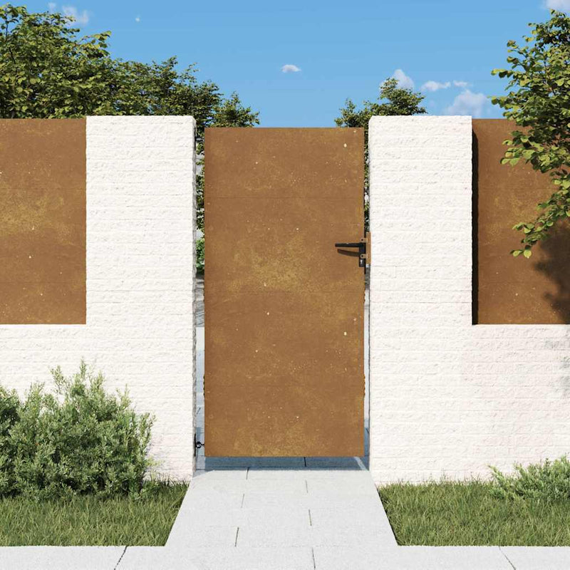 Load image into Gallery viewer, Vidaxl poort 85x175 cm cortenstaal