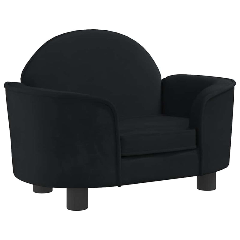 Load image into Gallery viewer, Vidaxl hondenmand 66x40x45 cm fluweel zwart
