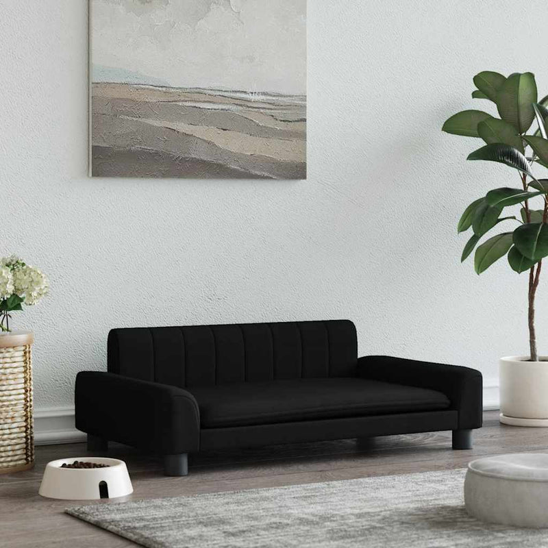 Load image into Gallery viewer, Vidaxl hondenmand 90x53x30 cm stof zwart